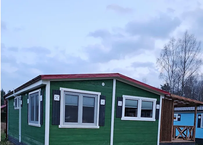 Dom wakacyjny Letniskowy Zielony-całoroczny Rzeczenica