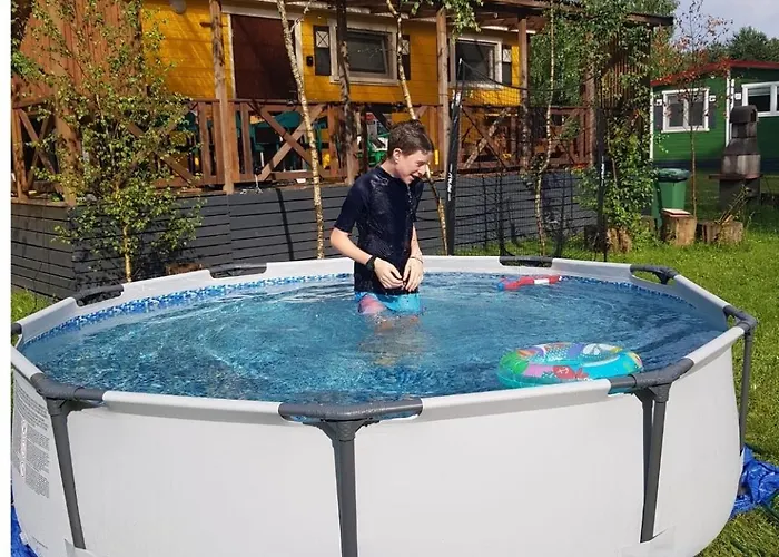 Letniskowy Zielony-całoroczny Dom wakacyjny